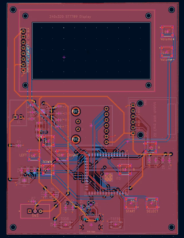4-layer PCB — ground plane